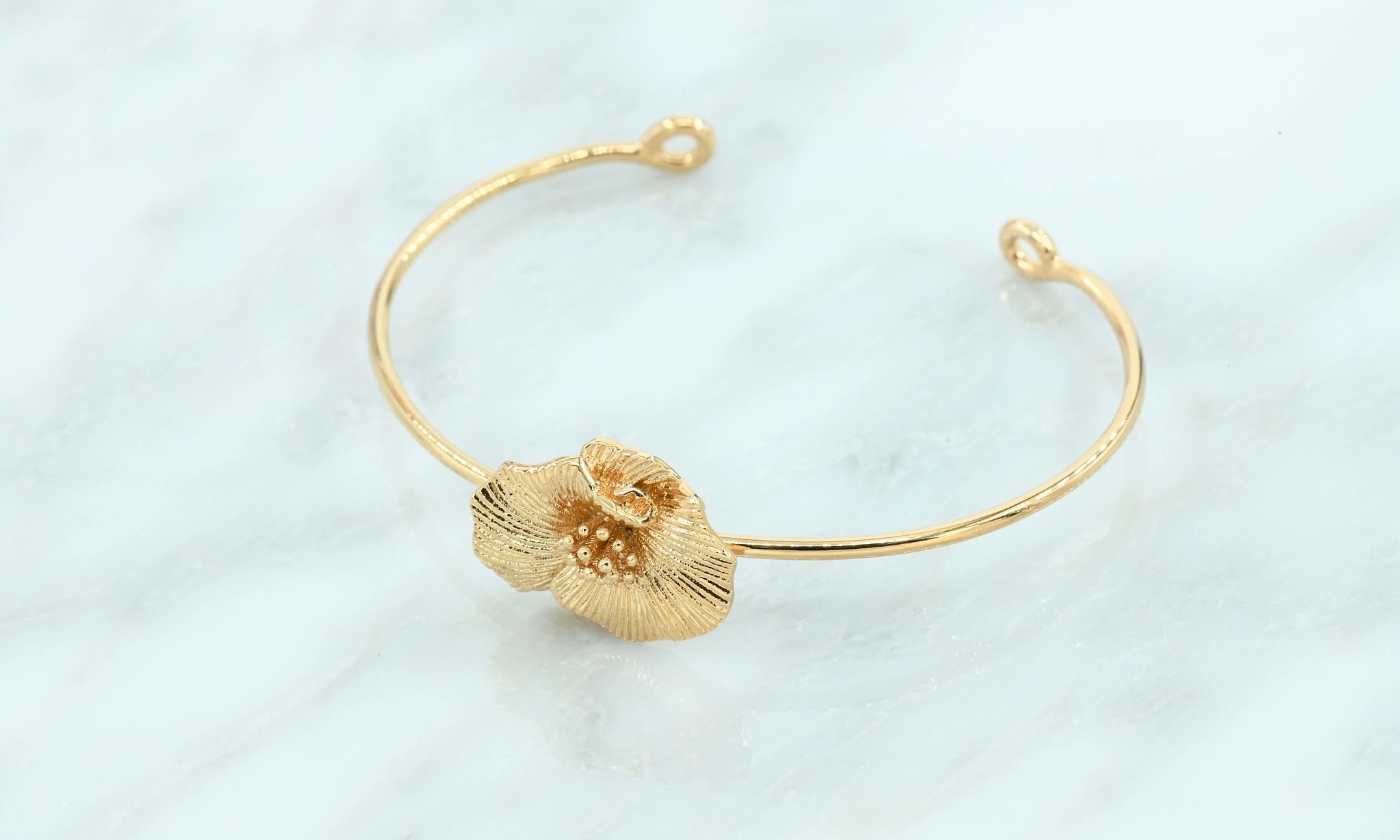 Bangle met bloem