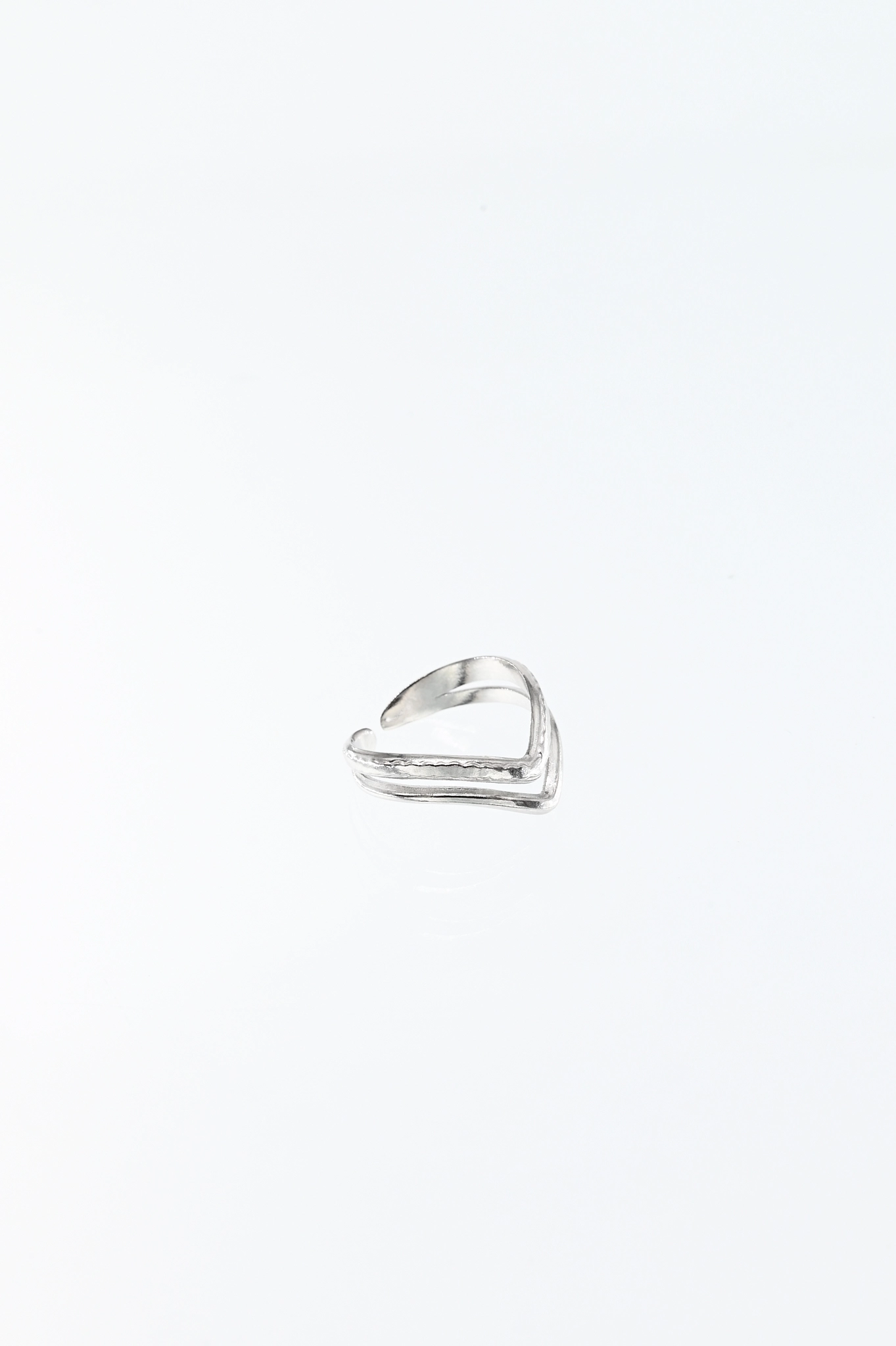 Ring met V-shape